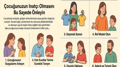 Çocuğunuzun İnatçı Olmasını Bu Sayede Önleyin