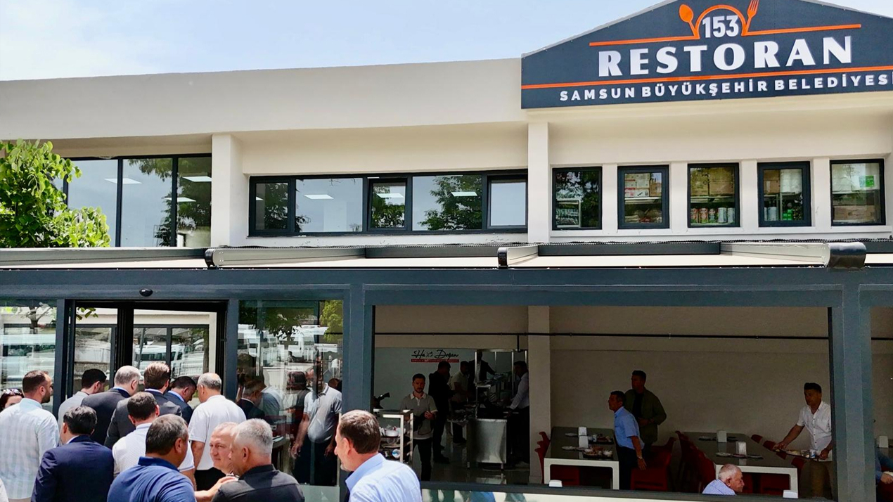İnsan Odaklı Hizmet, Bafra’da Yeni Bir 153 Restoran Açıldı