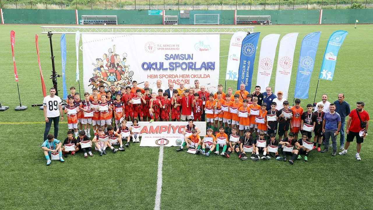 Okul Sporları Futbol Küçük Erkekler Türkiye Birinciliği Samsun’da Sona Erdi