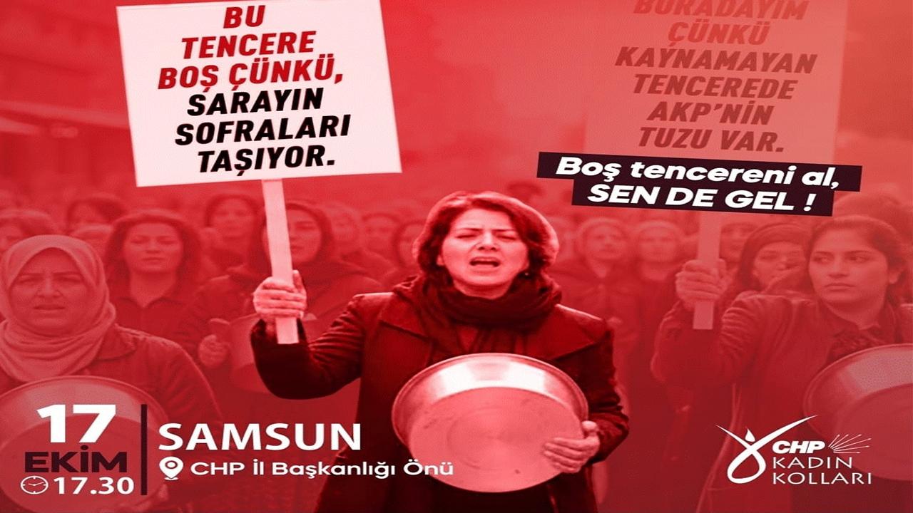 CHP'li Kadınlardan "Yoksulluk" Eylemi: 17 Ekim'de Cumhuriyet Meydanı'nda