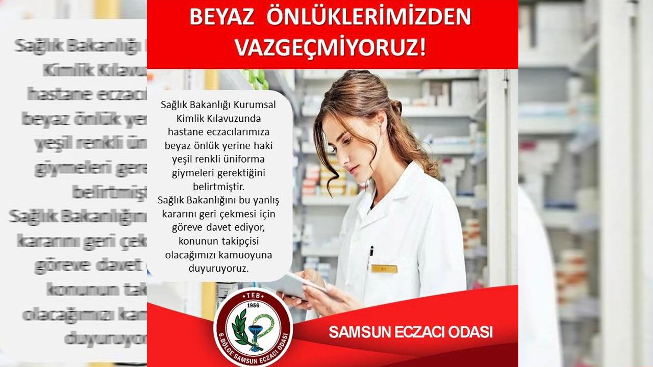 Eczacılardan Beyaz Önlük Tepkisi, "Tarihi Sembolümüz Elimizden Alınıyor"