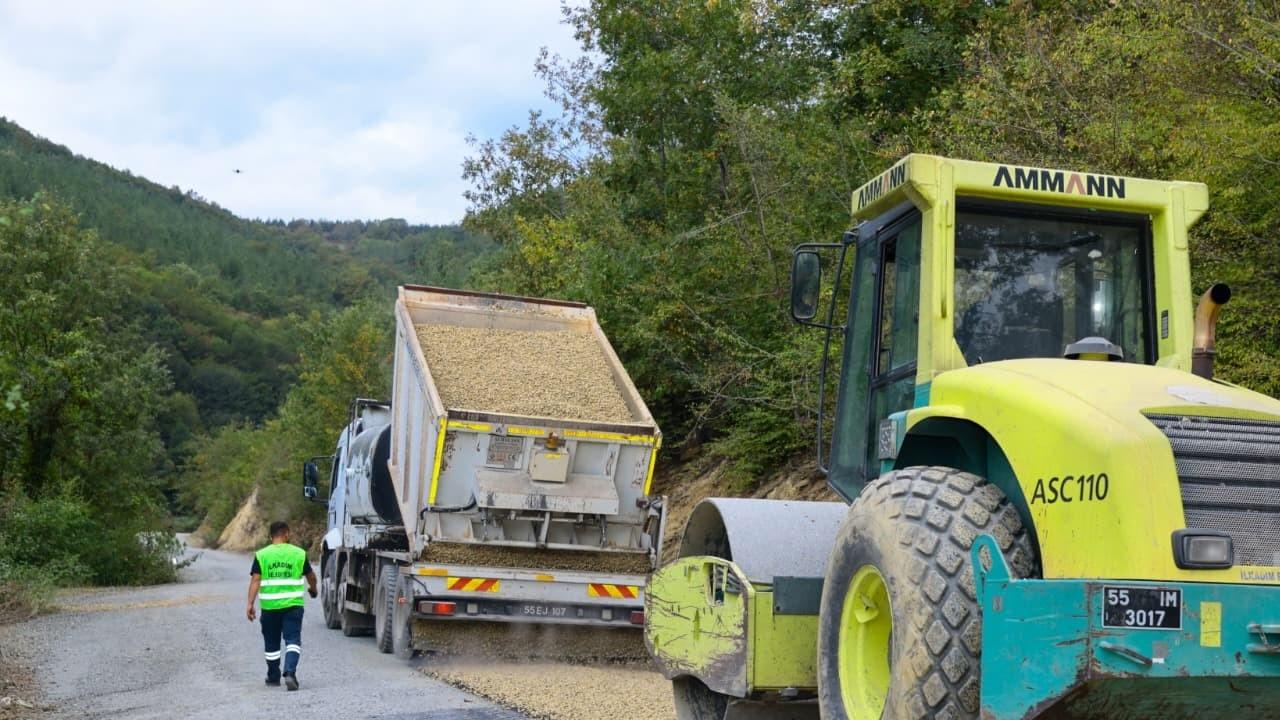 İlkadım'da Yol Seferberliği, Başkan Kurnaz, "İşimizi Aşkla Yapıyoruz"