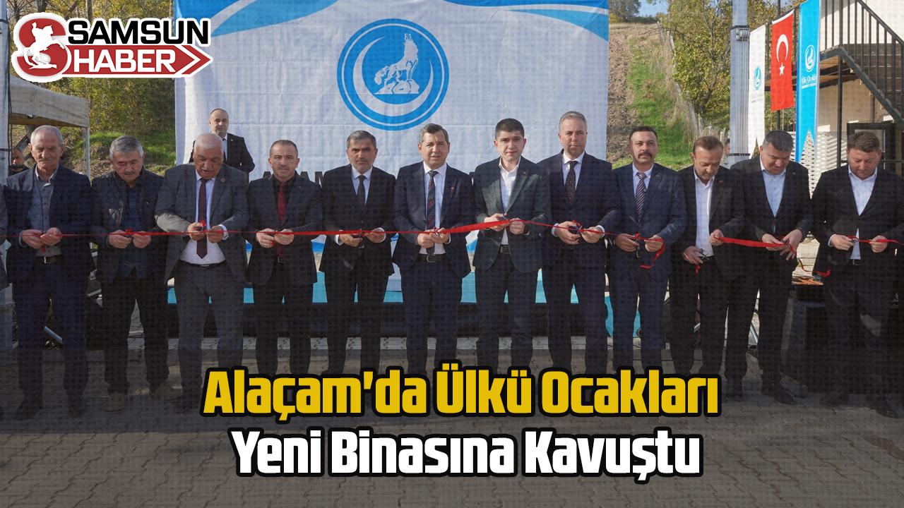 Alaçam'da Ülkü Ocakları Yeni Binasına Kavuştu