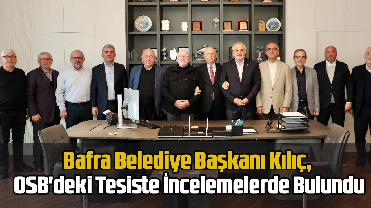 Bafra Belediye Başkanı'ndan Parlak Su'ya Ziyaret