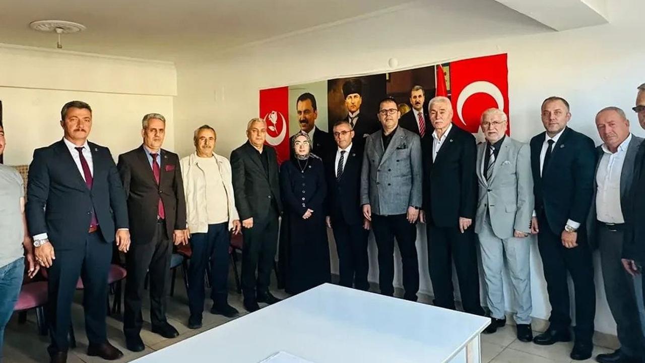 BBP Havza'da Mehmet Yöndemli Güven Tazeledi