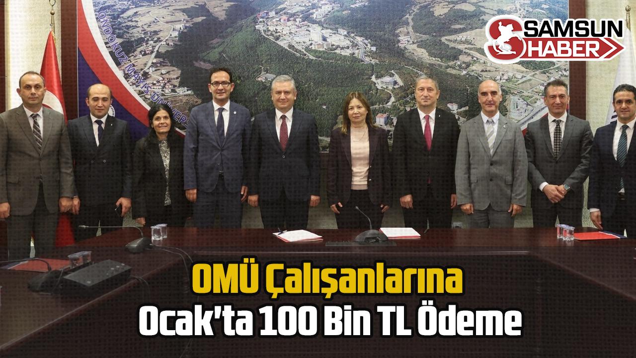 OMÜ Personeline 100 Bin TL'lik Promosyon Müjdesi