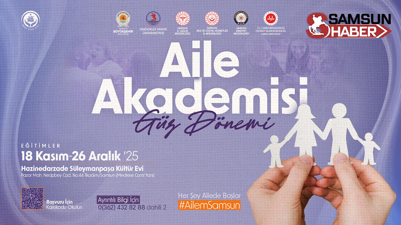 Samsun'da Ailelere Ücretsiz Eğitim Desteği