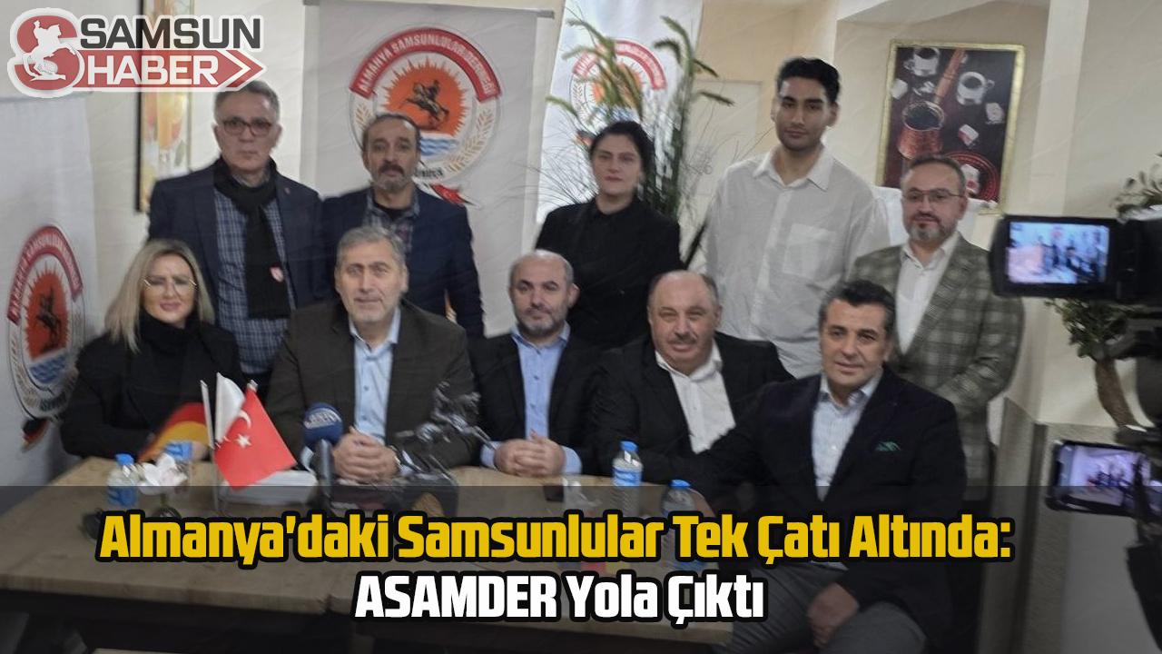 Almanya'daki Samsunlular Tek Çatı Altında: ASAMDER Yola Çıktı