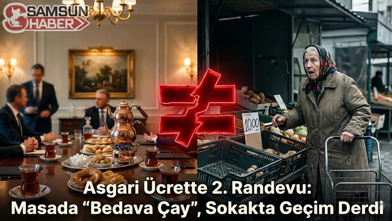 Asgari Ücrette 2. Randevu: Masada "Bedava Çay", Sokakta Geçim Derdi