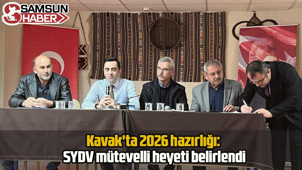 Kavak'ta 2026 hazırlığı: SYDV mütevelli heyeti belirlendi