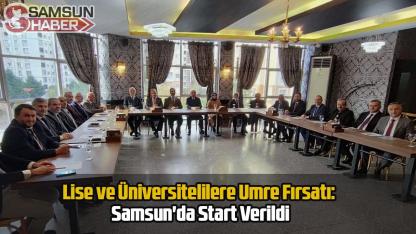 Lise ve Üniversitelilere Umre Fırsatı: Samsun'da Start Verildi