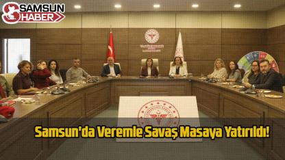 Samsun'da Veremle Savaş Masaya Yatırıldı!