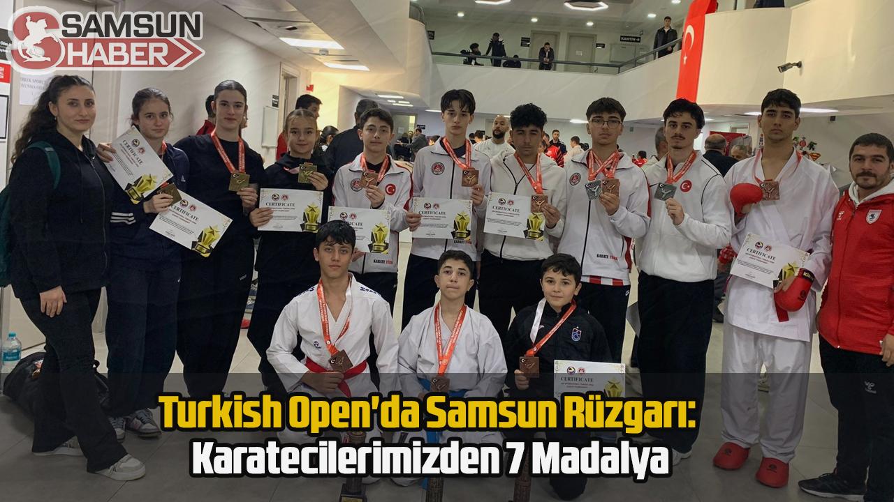 Turkish Open'da Samsun Rüzgarı: Karatecilerimizden 7 Madalya
