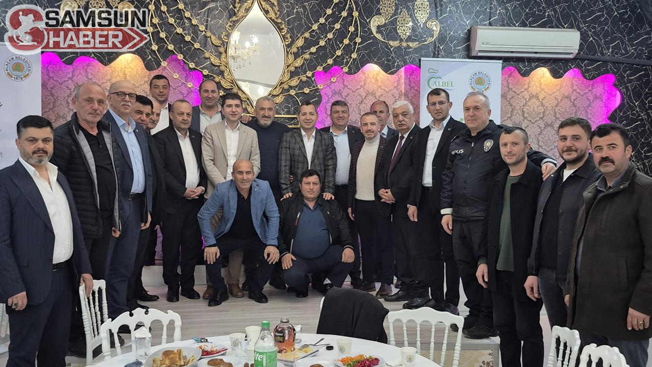 Alaçam’da Muhtarlar İftar Sofrasında Buluştu