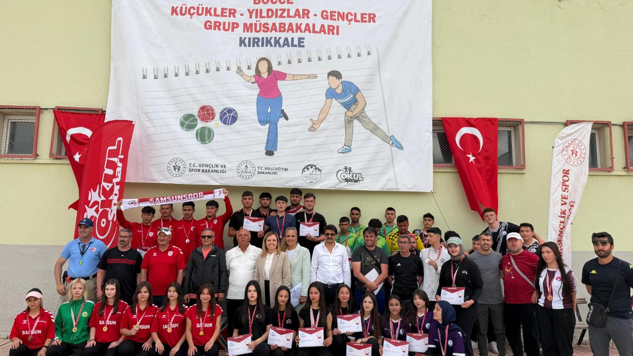 SAMSUNSPOR BOCCE TAKIMI’NDAN BÜYÜK BAŞARI: NAMAĞLUP GRUP BİRİNCİLİĞİ