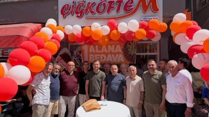 ALAÇAM'DA "ÇİĞKÖFTEM" DUALARLA HİZMETE AÇILDI