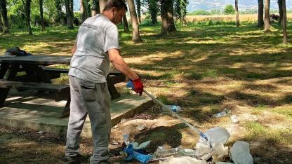 GEYİKKOŞAN'DA ÇEVRE DUYARSIZLIĞI ÜZÜNTÜ YARATTI